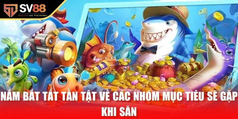 Nắm bắt tất tần tật về các nhóm mục tiêu sẽ gặp khi săn