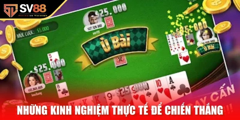 Những kinh nghiệm thực tế để tối ưu khả năng khi chơi